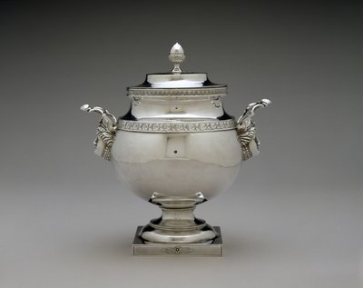 Sugar Bowl, c. 1810-1835 by Harvey Lewis