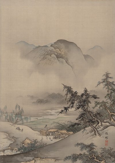 Landscape by Hashimoto Gaho
