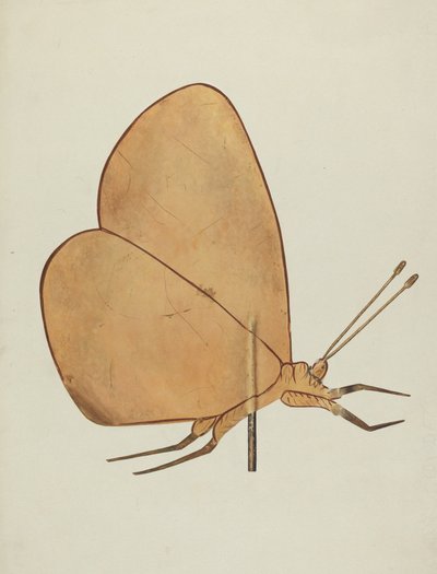 Butterfly Weather Vane by Hazel Hyde