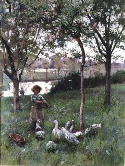 Feeding Time by Hector Caffieri