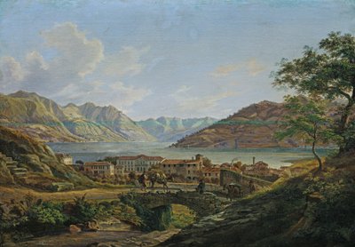 Lake Como by Heinrich Adam