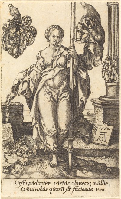 Chastity by Heinrich Aldegrever