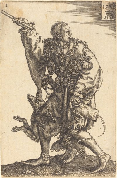 Large Wedding Dancers by Heinrich Aldegrever