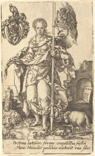 Modesty by Heinrich Aldegrever