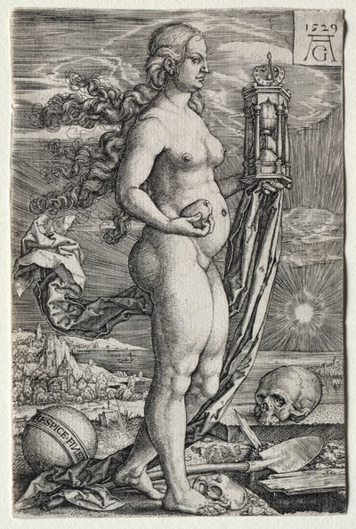 Respice Finem by Heinrich Aldegrever