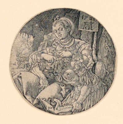 Samson and Delilah by Heinrich Aldegrever