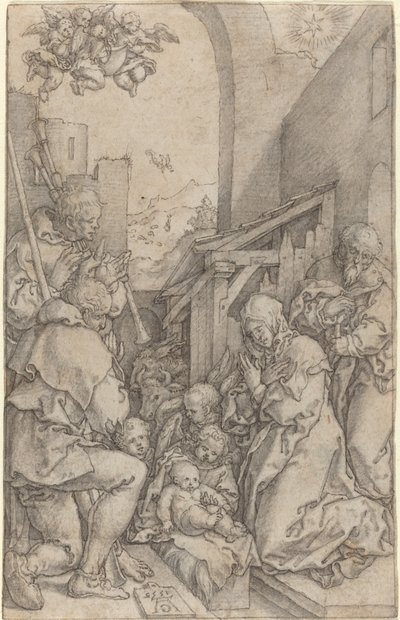 The Nativity by Heinrich Aldegrever