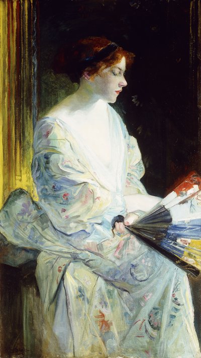 An Exotic Lady by Heinrich Augustus Schwabe