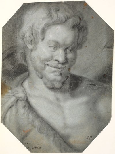 Bust of a Faun by Heinrich Dittmers