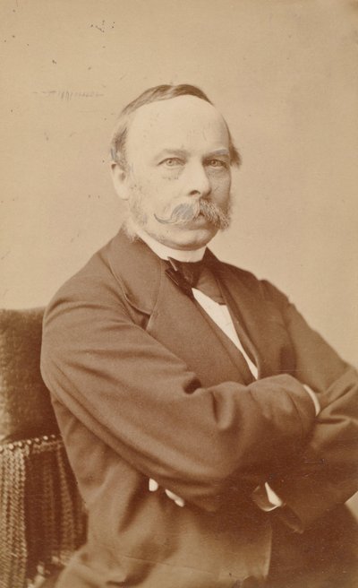 Meyer George von Bremen, 1860s by Heinrich Graf