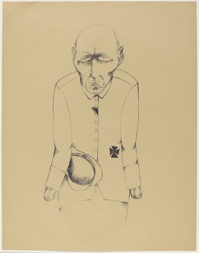 The Unemployed Man by Heinrich Hoerle
