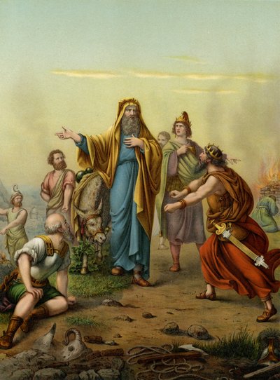 Balak and Balaam by Heinrich Jenny