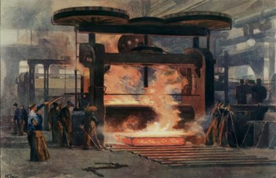 Rolling Mill / Kley by Heinrich Kley