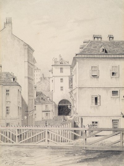 The Neutor in Vienna by Heinrich Lang