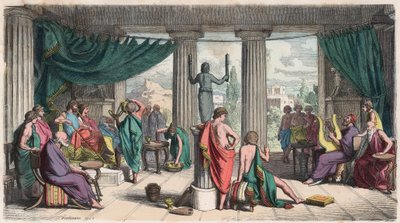 Ancient Greece: Dynasty of Kings, Royal Household by Heinrich Leutemann