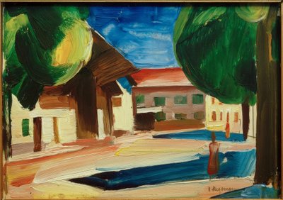 Motif from Garmisch by Heinrich Stegemann
