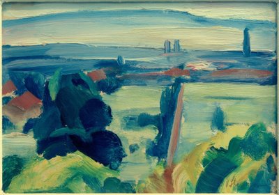 Motif from Göttingen by Heinrich Stegemann