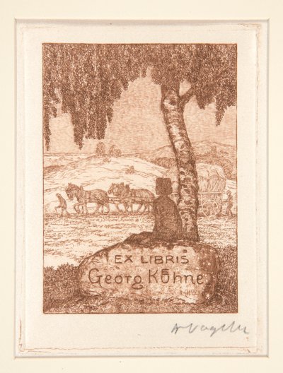 Bookplates by Heinrich Vogeler