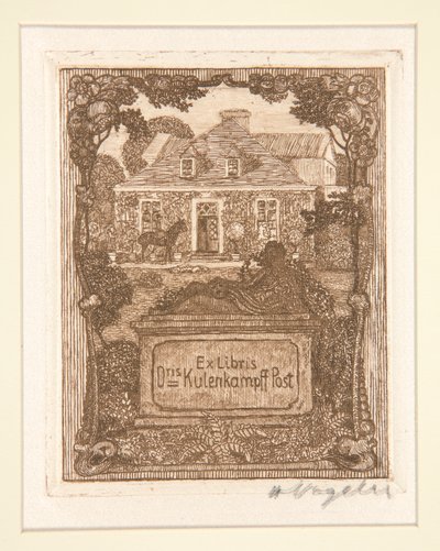 Bookplates by Heinrich Vogeler