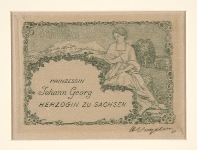Bookplates by Heinrich Vogeler