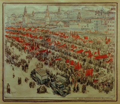 Moscow by Heinrich Vogeler