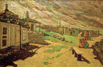 Old Village in the Caucasus by Heinrich Vogeler