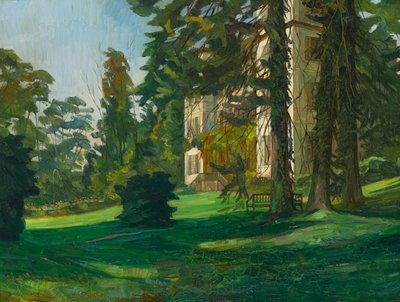 Schloss Hemsbach by Heinrich Wilhelm Trübner