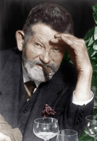 Heinrich Zille / Photo around 1918 by Heinrich Zille