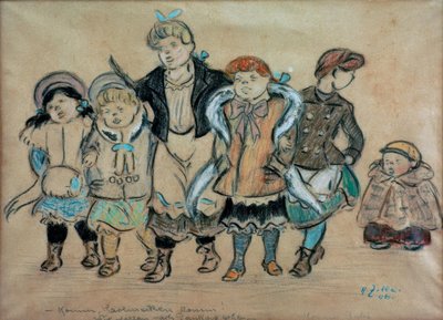 Singing Girls / Come, Karlincken Come! Come Bubi! by Heinrich Zille