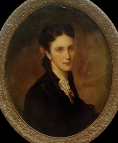 Portrait of Karoline von Liebieg, 1868 by Heinrich von Angeli
