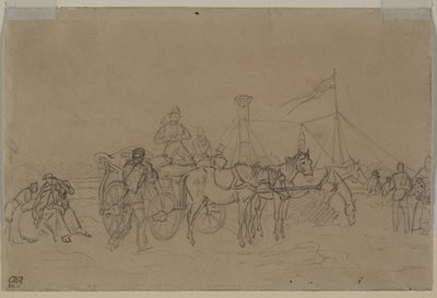 Passengers for Rhine Steamer by Heinrich von Mayr