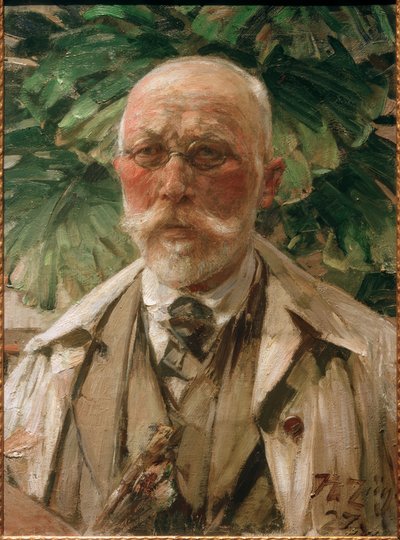 Self-Portrait by Heinrich von Zügel