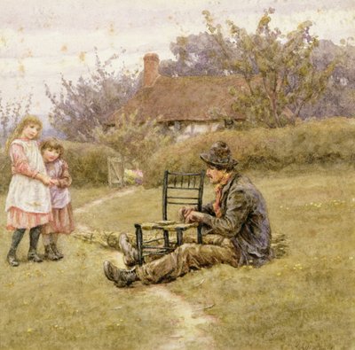 Chairmender by Helen Allingham
