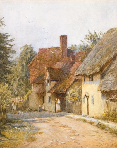 East Hagbourne, Berkshire by Helen Allingham