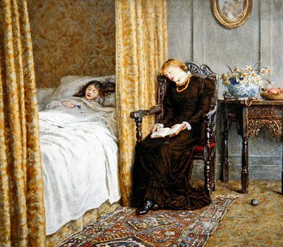 The Convalescent by Helen Allingham
