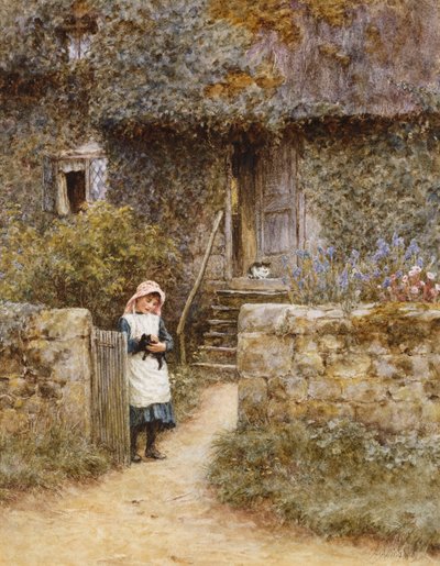 The Garden Gate by Helen Allingham