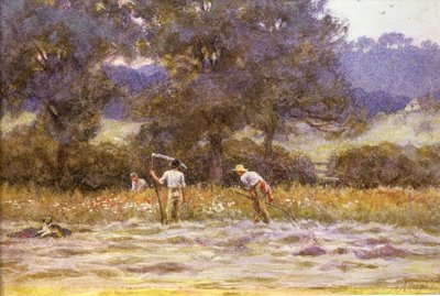 The Mowers by Helen Allingham