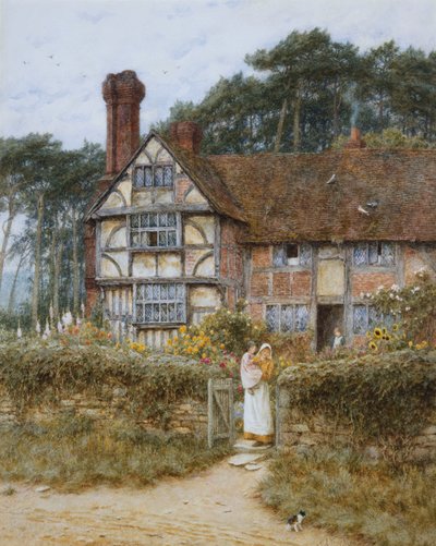 Unstead Farm, Godalming by Helen Allingham