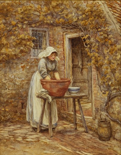 Washing Day by Helen Allingham
