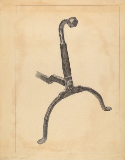 Andiron by Helen Blumenstiel