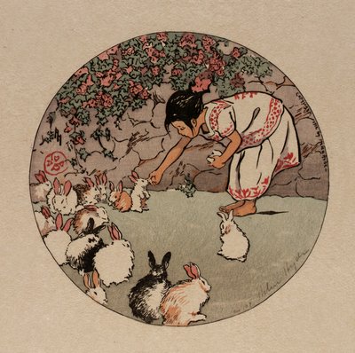 Feeding the Bunnies by Helen Hyde
