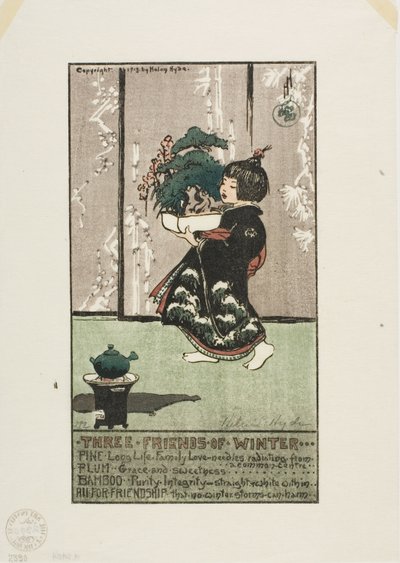 Three Friends of Winter by Helen Hyde