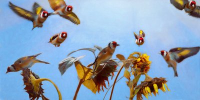 A Charm of Goldfinches by Helen White