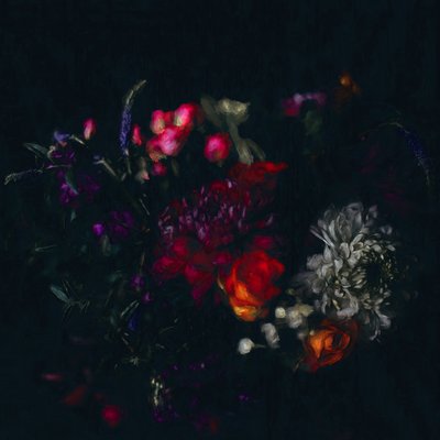Dark Floral by Helen White