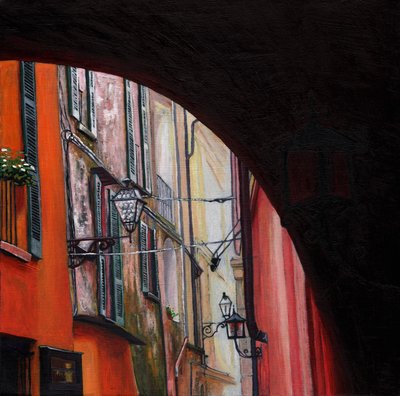 Menaggio lanterns by Helen White