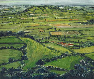 View from the Tor II by Helen White