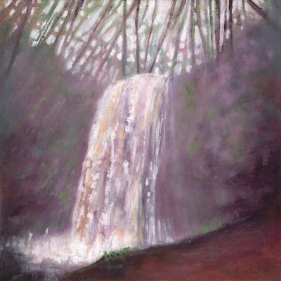 Waterfall IV, 2016 by Helen White