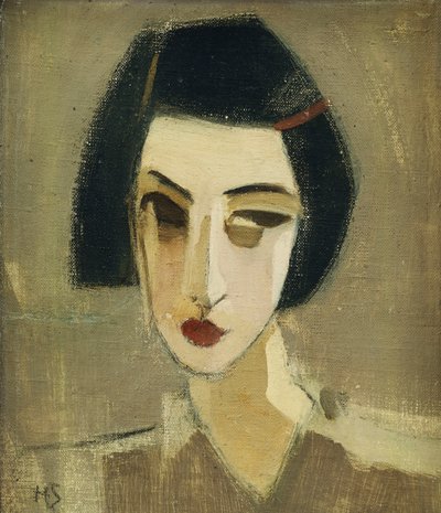 Portrait of Gota by Helene Schjerfbeck