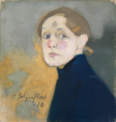Self-Portrait by Helene Schjerfbeck