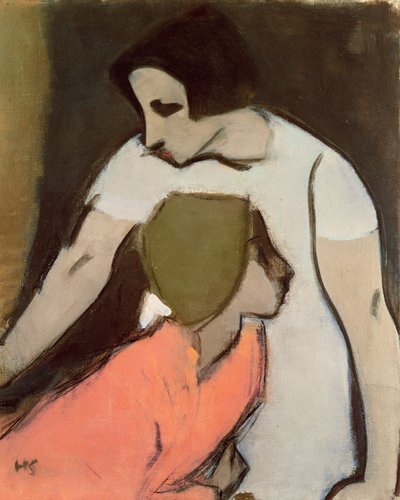 The Alarm by Helene Schjerfbeck